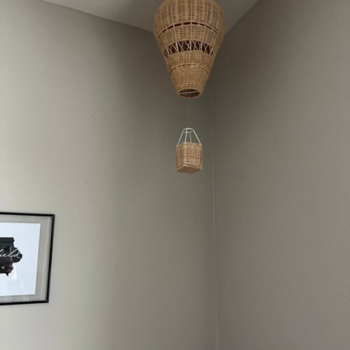 Handmade Rattan Wicker Hot Air Balloon photo review