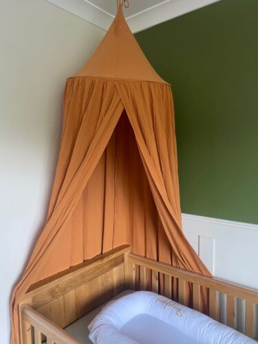 Boho Cotton Canopy Play Tent For Nursery and Kids Room photo review