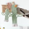 Handmade Macrame Cactus Wall Hanging Set (Set of 2) Wall Hangings Macrame Kids Room Feel Good Decor