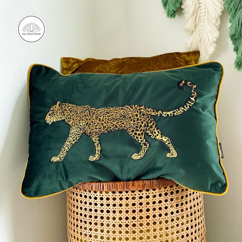golden-leopard-jaguar-embroidery-velvet-cushion-pillow-cover-feel-good-decor