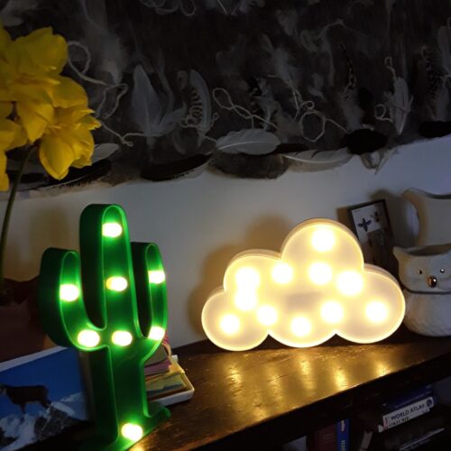 Cloud LED Light (Battery Powered) photo review