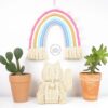 Handmade Japanese Lucky Cat Natural Straw Wicker Storage Basket and Bag-feel-good-decor