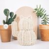 Handmade Japanese Lucky Cat Natural Straw Wicker Storage Basket and Bag-feel-good-decor