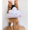 Smiling Cloud with Raindrops Wall Hanging Wall Hangings Kids Room Feel Good Decor