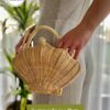 Timeless Handmade Boho Chic Shell Rattan Bag-feel-good-decor