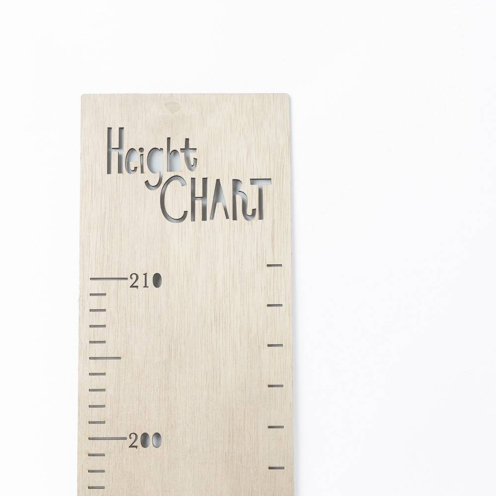 Wooden Wall Height Chart (60 - 210cm) - Feel Good Decor