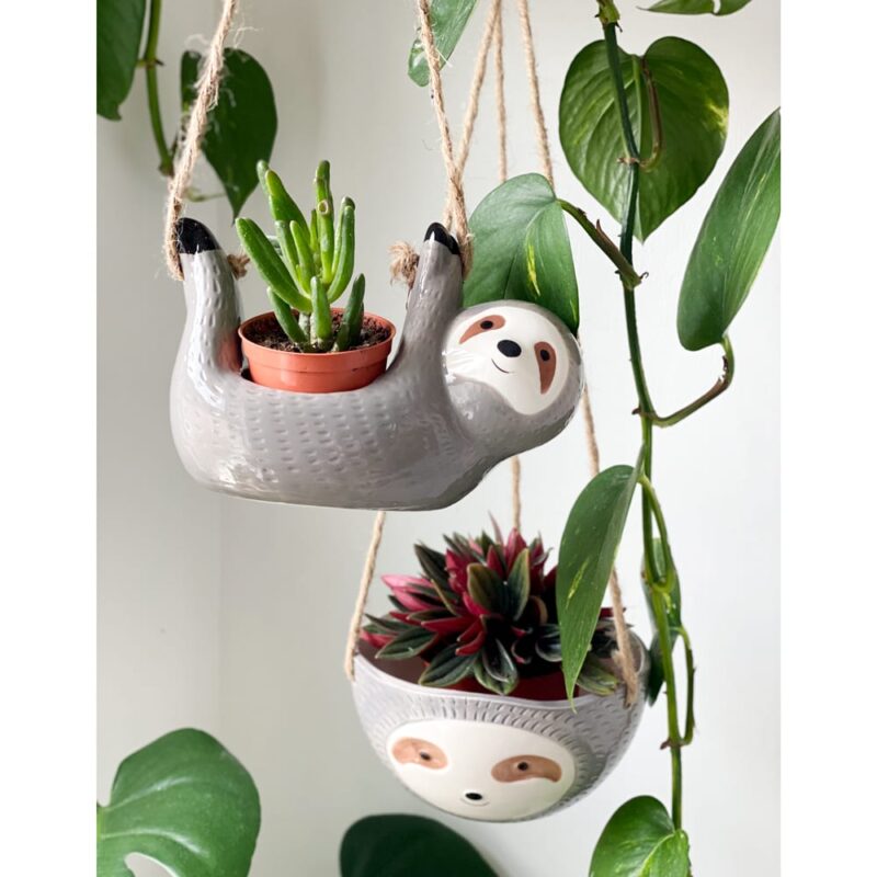 handmade-sloth-hanging-planter-feel-good-decorhandmade-sloth-hanging-planter-feel-good-decor