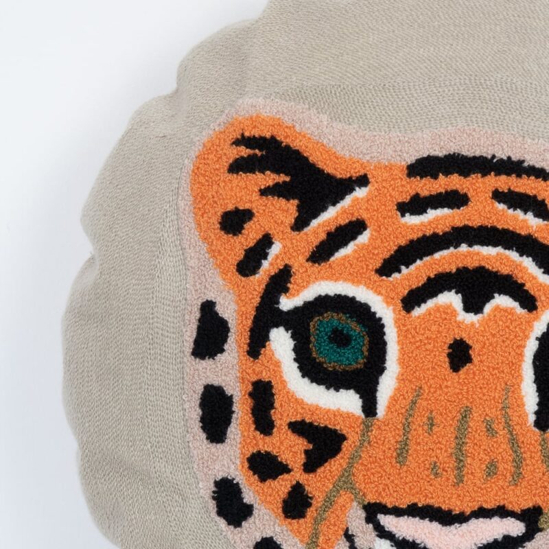 orange-tiger-face-round-cushion-cover