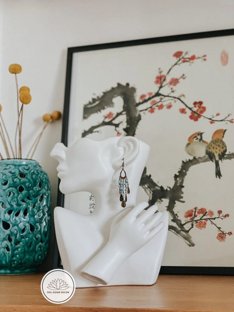 Handmade Scandi Female Portrait Vase-feel-good-decor