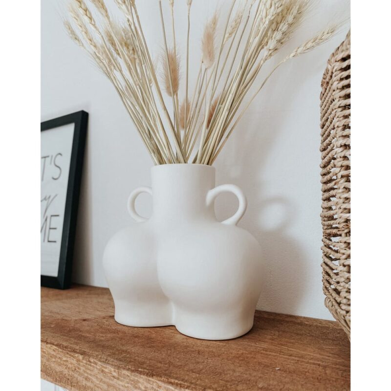 White-bum-butt-vase-with-bisque-finish-feel-good-decor-dried-what-stems