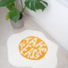 Take It Easy Sunny-Side Up Egg Floor Mat Positive Rug-feel-good-decor