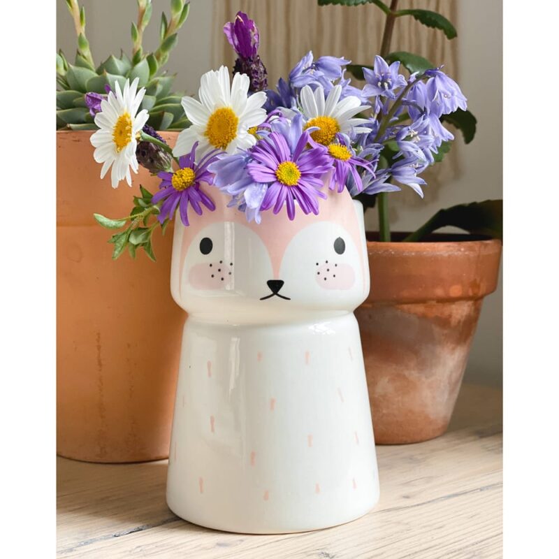 ceramic-fox-vase-planter-feel-good-decor-insta-style