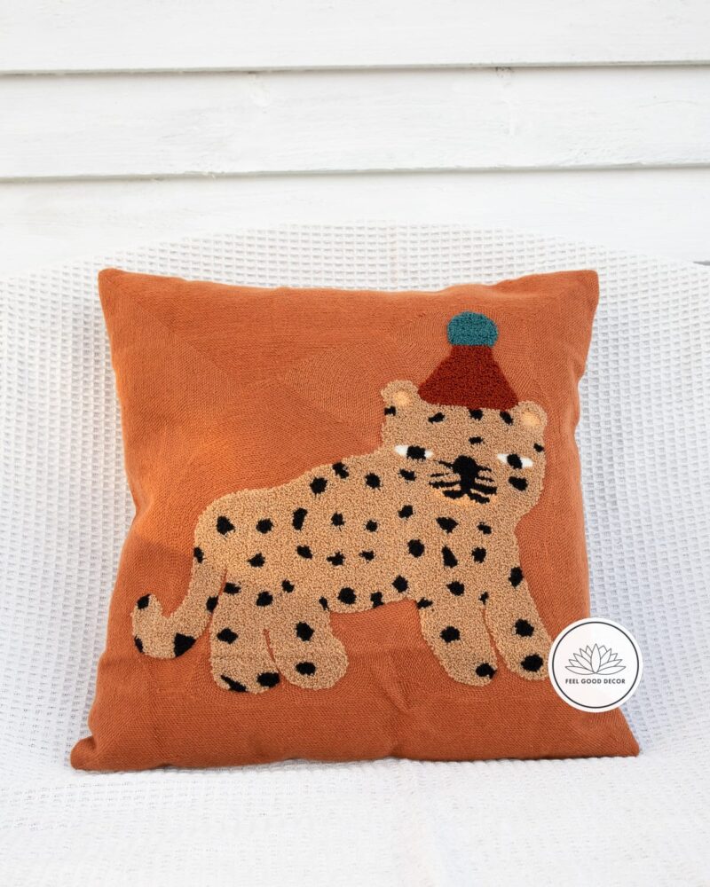 Cute_Tufted_Baby_Leopard_Tiger_Cat_Embroidered_Boho_Kids_Animal_Cushion_Pillow_Cover_Feel_Good_Decor