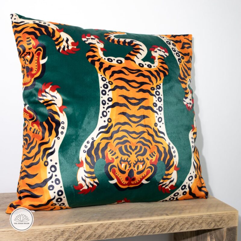 luxury-velvet-green-tibetan-tiger-print-cushion-cover-pillow-over-feel-good-decor