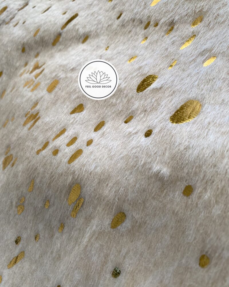 Medium_Luxe_Neutral_Chic_Faux_Fur_Cowhide_With_Metallic_Gold_Spots_Feel_Good_Decor