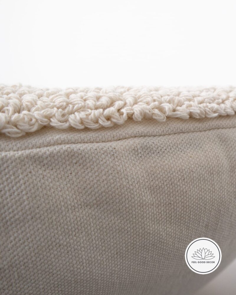 Monstera Leaf Tufted Cushion Throw Pillow Cover-feel-good-decor