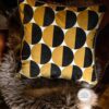 Retro Luxe Art Deco Velvet Throw Pillow Cover-feel-good-decor