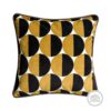 Retro Luxe Art Deco Velvet Throw Pillow Cover-feel-good-decor