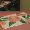 Retro Peach Bath Mat-feel-good-decor-0
